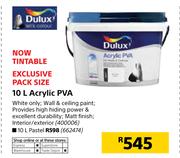 Dulux 10Ltr Pastel PVA