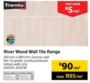 Trento River Wood Wall Tile Range 250mm x 400mm-Per Sqm