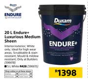 Duram 20L Endure+ Luxurious Medium Sheen