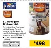 Duluxe 5L Woodgard Timbavarnish