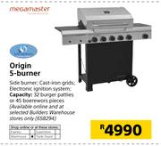 Megamaster Origin 5-Burner