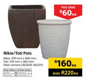 Nikie/Toti Pots-Each