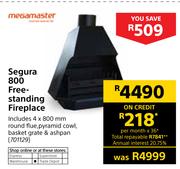 Megamaster 800 Free-Standing Fireplace