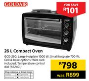 Goldair 26L Compact Oven GCO-260