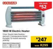 Goldair 1800W Electric Heater