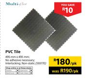 Multi Flor PVC Tile-Per Pack