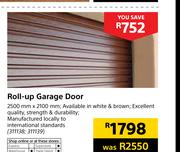 Roll Up Garage Door-2400mm x 2100mm