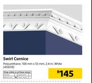 Swirl Cornice