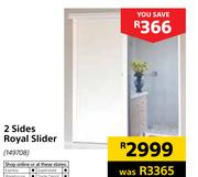 2 Sides Royal Slider