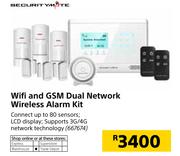 Securitymate Wifi And GSM Dual Network Wireless Alarm Kit