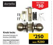 Dortello Knob Locks