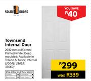 Solid Doors Townsend Internal Door-2032mm x 813mm
