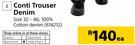 Beck Conti Trouser(Denim)-Each
