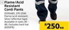 Beck Flame/Acid Resistant Conti Pants D59SABS-Each