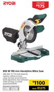 Ryobi 850W 190mm Handyline Mitre Saw HMS-850
