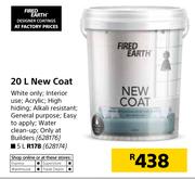 Fired Earth 5L New Coat