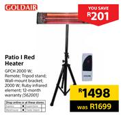 Goldair 2000W Patio Red Heater GPCH 