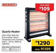 Goldair 2800W Quartz Heater GQH-1256