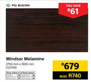 PG Bison Windsor Melamine 2750mm x 1830mm