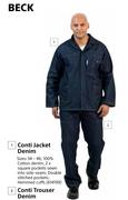 Beck Conti Jacket(Denim)-Each