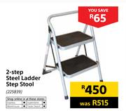 2 Step Steel Ladder Stel Stool