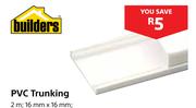 Builders PVC Trunking 2m, 100mm x 40mm