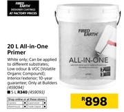 Fired Earth 5Ltr All-In One Primer