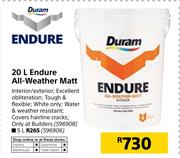 Duram 5Ltr Endure All Weather Matt