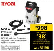 Ryobi 1400W Pressure Washer AJP1280