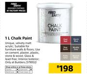 Fired Earth 1Ltr Chalk Paint