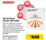 Goldair 1425 Watt Panel Heater GPH-600