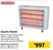 Goldair Quartz Heater