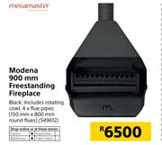 Megamaster Modena 900mm Freestanding Fireplace