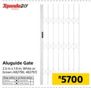Xpanda DIY Aluguide Gate 2.5mX1.9m