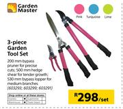 Garden master 3 Piece Garden Tool Set-Per Set
