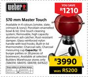 Weber 570mm Master Touch