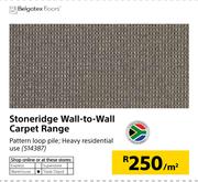 Belgotex Floors Stoneridge Wall To Wall Carpet Range-Per Sqm