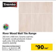 Trento River Wood Wall Tile Range 250mmX400mm-Per Sqm