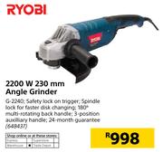 Ryobi 2200W 230mm Angle Grinder G-2240