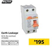 Major Tech Earth Leakage