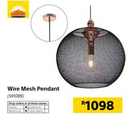 Radiant Wire Mesh Pendant