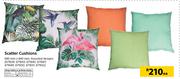 Scatter Cushions Assorted Designs-640mm x 640mm Each