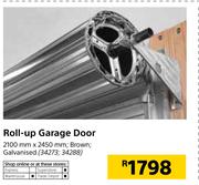 Roll Up Garage Door-2100mm x 2450mm