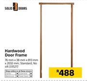 Solid Doors Hardwood Door Frame-76mm x 38mm x 813mm x 2032mm