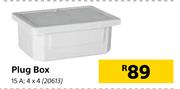 Plug Box 15A, 4 x 4