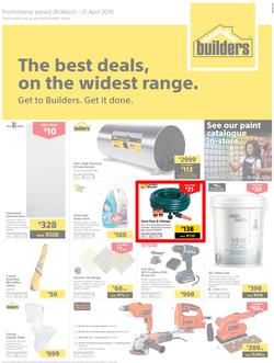 Builders Superstore Inland : The Best Deals On The Widest Range (26 Mar - 21 Apr 2019), page 1