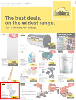 Builders Superstore Inland : The Best Deals On The Widest Range (26 Mar - 21 Apr 2019), page 1