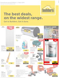 Builders Superstore Inland : The Best Deals On The Widest Range (26 Mar - 21 Apr 2019), page 1