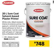 Plascon 20Ltr Water Based Primer