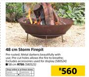 48cm Storm Firepit